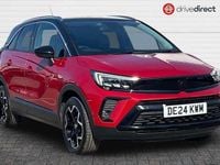 Used Vauxhall Crossland Ultimate 110 HP (80 kW) 2024 Red SUV