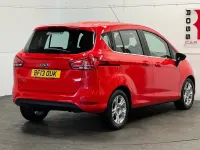 Used Ford B-MAX Zetec 90 HP (66 kW) 2013 Red MPV