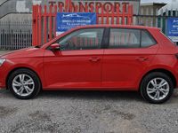 Used Skoda Fabia SE 75 HP (55 kW) 2018 Red Hatchback