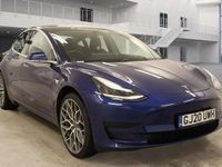 Used Tesla Model 3 Standard Range 366 kW (498 HP) 2020 Blue Sedan