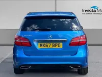 Used Mercedes B220 AMG Line Premium Plus 177 HP (130 kW) 2017 Blue Hatchback