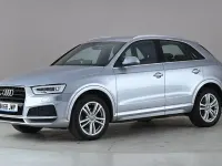Begagnad Audi Q3 S-Line 179 HK (131 kW) 2018 Silver SUV