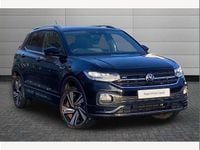 Used VW T-Cross R-line 110 HP (80 kW) 2021 Black SUV