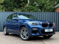Used BMW X3 M Sport 190 HP (139 kW) 2018 Blue SUV