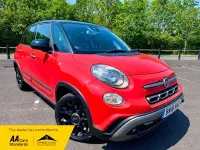 Used Fiat 500L Cross 2018 Orange/black MPV