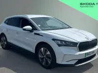 Used Skoda Enyaq iV ecoSuite 150 kW (204 HP) 2023 White SUV