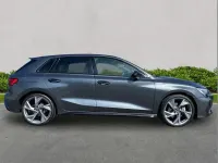 Ny Audi A3 Black Edition 147 HK (108 kW) 2025 Grå Halvkombi
