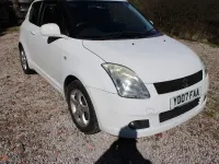 Used Suzuki Swift GLX 102 HP (75 kW) 2007 White Hatchback