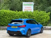 Used BMW 118 M Sport 150 HP (110 kW) 2021 Blue Hatchback