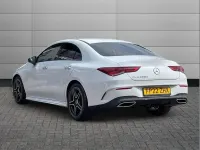 Used Mercedes CLA220 AMG Line Premium 187 HP (137 kW) 2022 White Coupe