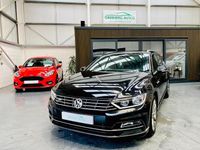 Used VW Passat R-line 150 HP (110 kW) 2018 Black Estate