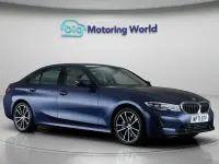 Used BMW 330 Sport Line 254 HP (186 kW) 2021 Blue Sedan