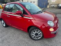 Used Fiat 500 Lounge 85 HP (62 kW) 2014 Red Cabriolet