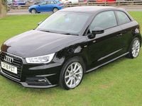 Used Audi A1 S-Line 125 HP (91 kW) 2018 Black Hatchback