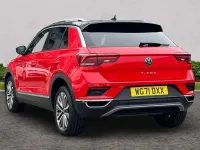 Used VW T-Roc SEL 150 HP (110 kW) 2021 Red SUV