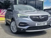 Used Vauxhall Grandland X Sport 131 HP (96 kW) 2019 Grey SUV
