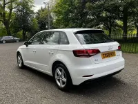 Used Audi A3 Sportback Advanced 150 HP (110 kW) 2018 White Hatchback