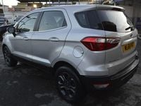 Used Ford Ecosport Zetec 125 HP (91 kW) 2018 Silver SUV