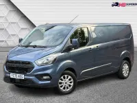 Second-hand Ford Transit Custom Limited 2020 Albastru Van