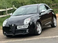 Used Alfa Romeo MiTo Distinctive 2012 Black Hatchback