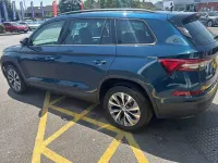 Used Skoda Kodiaq SE Drive 110 HP (80 kW) 2022 Petrol blue metallic SUV