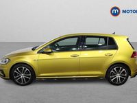 Used VW Golf VII R-line 150 HP (110 kW) 2018 Yellow Hatchback