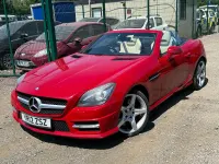 Used Mercedes SLK250 AMG 204 HP (150 kW) 2012 Red Cabriolet