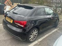 Used Audi A1 S-Line 125 HP (91 kW) 2018 Black Hatchback