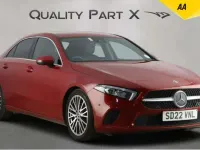 Używany Mercedes A200 Executive 2022 Czerwony Sedan/Limuzyna