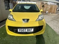 Used Peugeot 107 2007 Yellow Hatchback