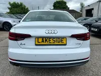 Used Audi A4 S-Line 150 HP (110 kW) 2018 White Sedan