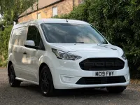 Used Ford Transit 100 HP (73 kW) 2019 White Van