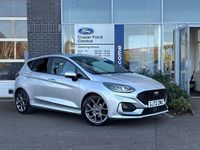 Używany Ford Fiesta ST-Line 2022 Srebrny Hatchback