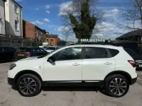 Used Nissan Qashqai 360º 110 HP (80 kW) 2013 White SUV