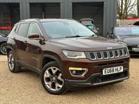 Begagnad Jeep Compass Limited 120 HK (88 kW) 2019 Brun SUV