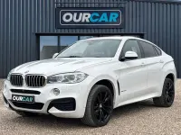 Used BMW X6 M Sport 313 HP (230 kW) 2016 White SUV