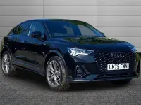 Used Audi Q3 Black Edition 150 HP (110 kW) 2025 Mythos black SUV