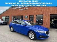 Used Skoda Octavia SE Technology 110 HP (80 kW) 2022 Blue Estate
