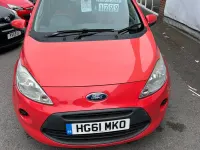 Used Ford Ka 69 HP (50 kW) 2012 Red Hatchback