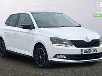 Used Skoda Fabia Monte Carlo 95 HP (69 kW) 2018 White Hatchback