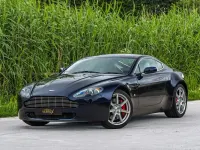 Used Aston Martin V8 Vantage 380 HP (279 kW) 2008 Blue Coupe