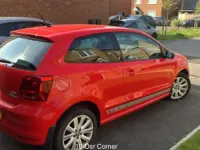 Used VW Polo Beats 90 HP (66 kW) 2017 Red Hatchback
