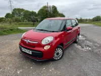 Używany Fiat 500L Pop Star 85 KM (62 kW) 2014 Czerwony Minivan