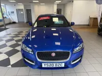 Used Jaguar XF R-Sport 250 HP (183 kW) 2020 Blue Sedan