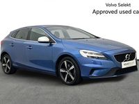 Used Volvo V40 R-Design 121 HP (88 kW) 2018 Blue Hatchback