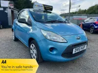 Used Ford Ka Studio 69 HP (50 kW) 2010 Blue Hatchback