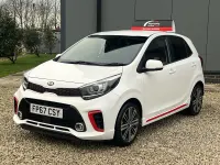 Used Kia Picanto GT-Line 66 HP (48 kW) 2017 White Hatchback