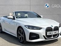 Used BMW 420 M Sport 181 HP (133 kW) 2022 White Cabriolet
