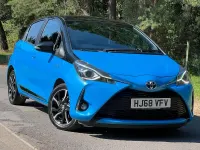 Used Toyota Yaris 2018 Blue Hatchback