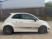 Used Abarth 500 135 HP (99 kW) 2009 White Hatchback